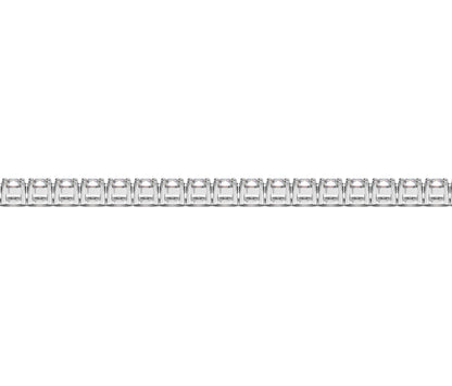 Lab Grown Round Diamond Tennis Bracelet in 14k White Gold (7 cctw F/G VS2/SI1)-Teresa&#39;s Fashionista LLC