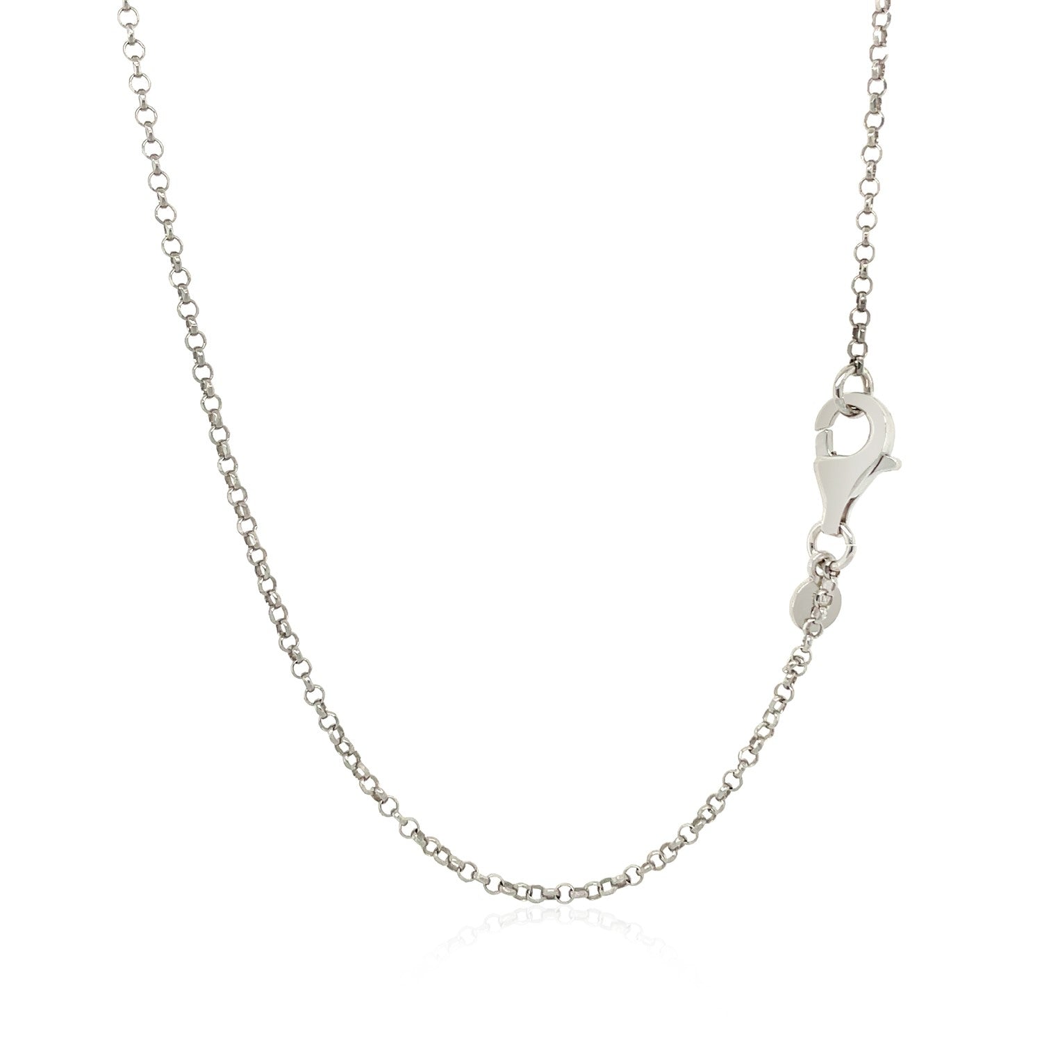 Sterling Silver 24 inch Necklace with Long Polished Bar Pendant-Teresa&#39;s Fashionista LLC