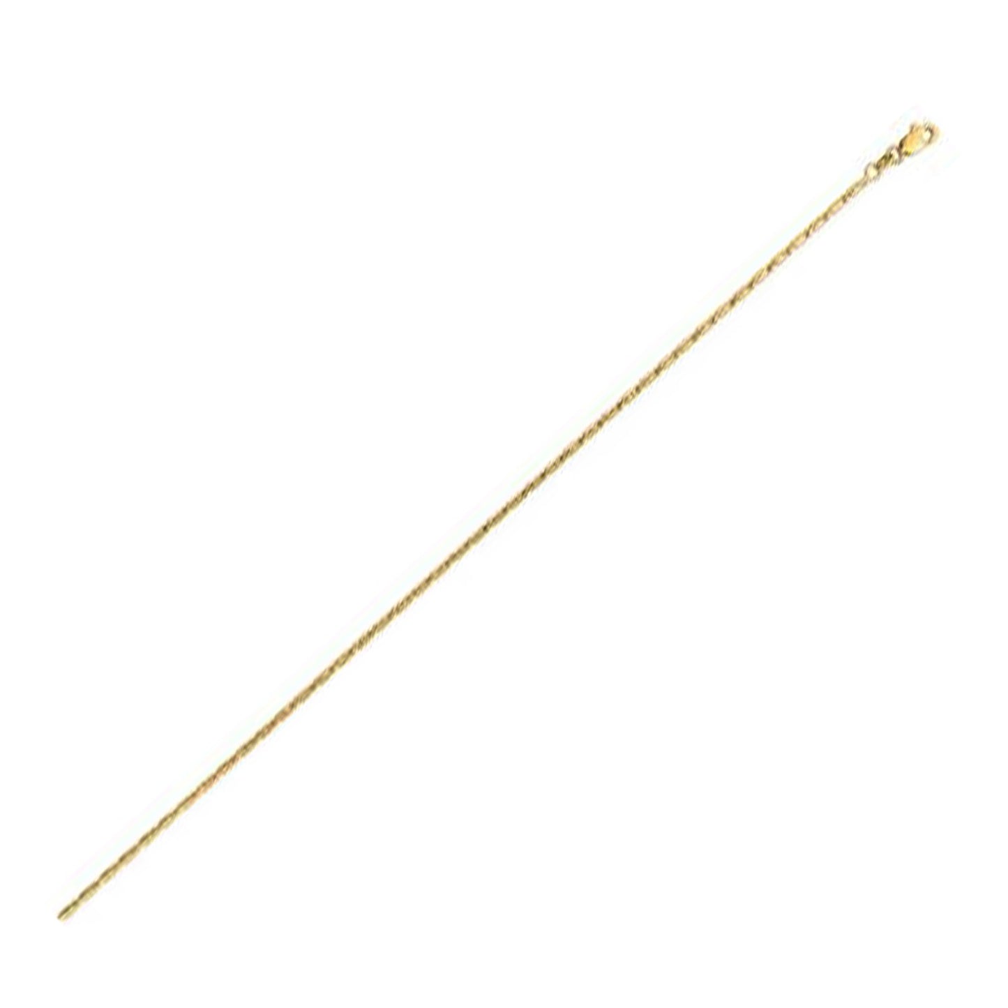 14k Yellow Gold Lumina Pendant Chain 2.1mm-Teresa&#39;s Fashionista LLC