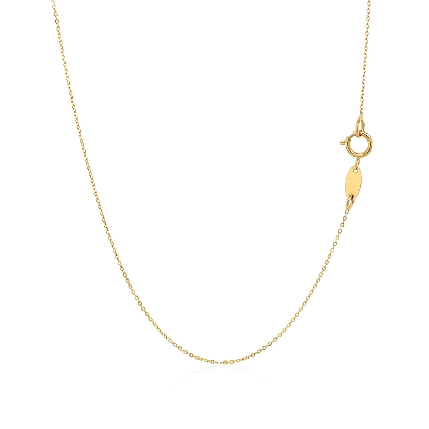 14k Yellow Gold Necklace with Five Pointed Star-Teresa&#39;s Fashionista LLC