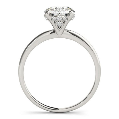 14k White Gold Prong Set Round Diamond Engagement Ring (2 cttw)-Teresa&#39;s Fashionista LLC