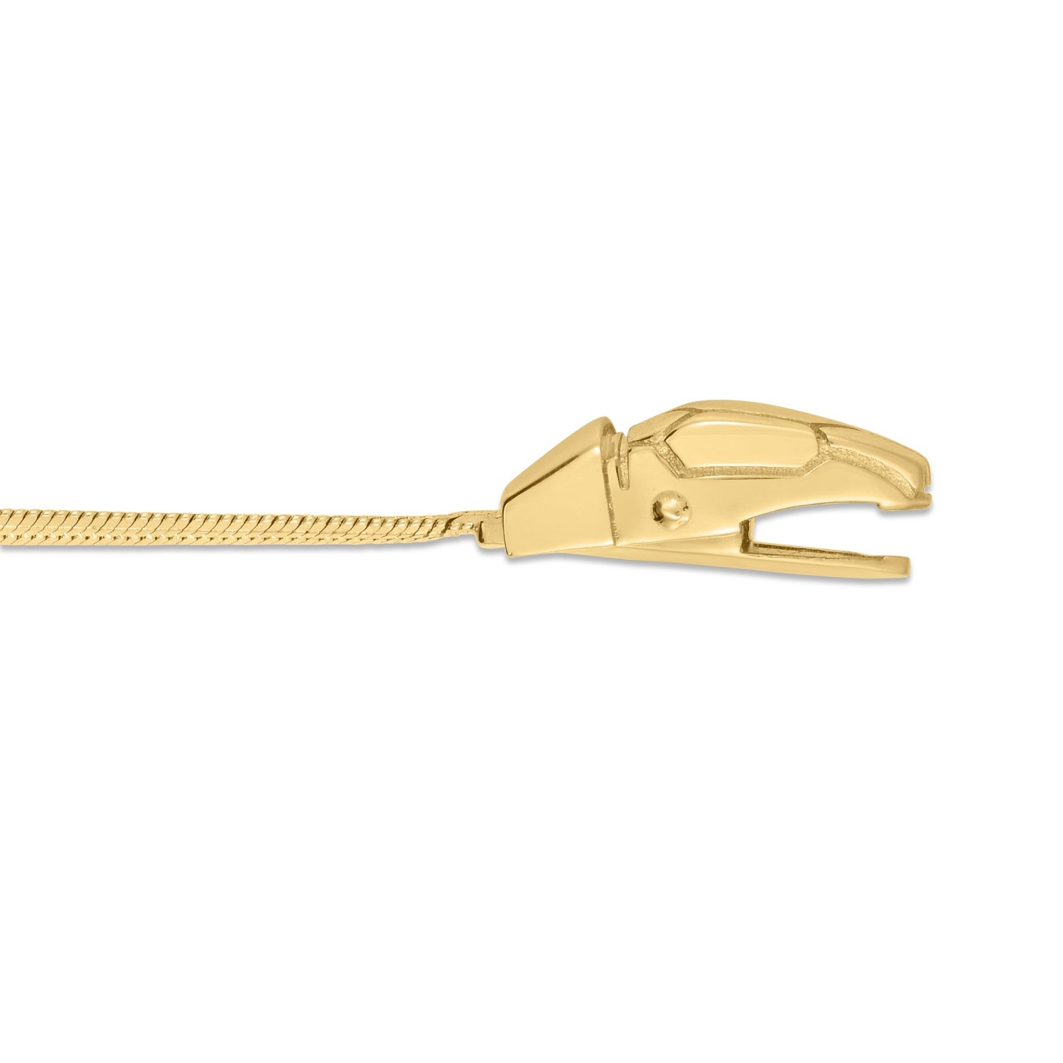 14k Yellow Gold Serpent Necklace-Teresa&#39;s Fashionista LLC