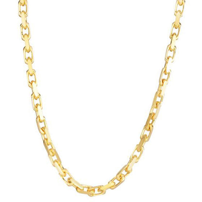 14k Yellow Gold French Cable Link Chain 4.8 mm-Teresa&#39;s Fashionista LLC