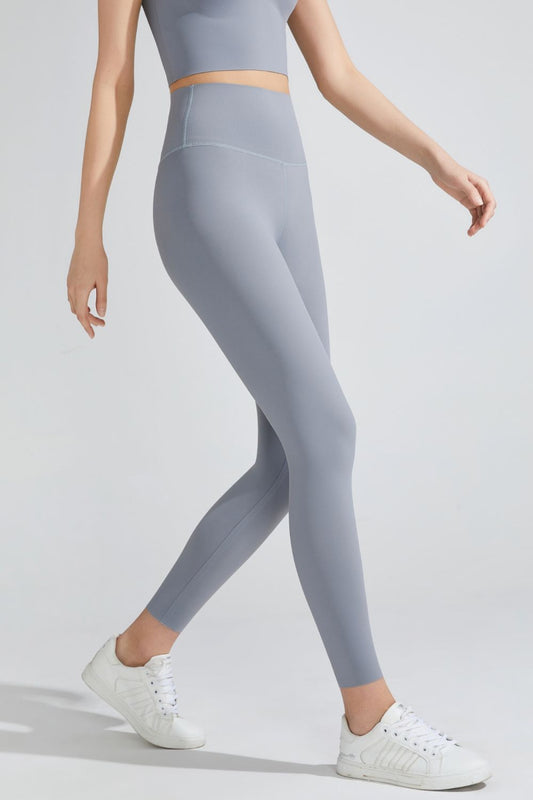 Wide Waistband Sports Leggings-Teresa&#39;s Fashionista LLC