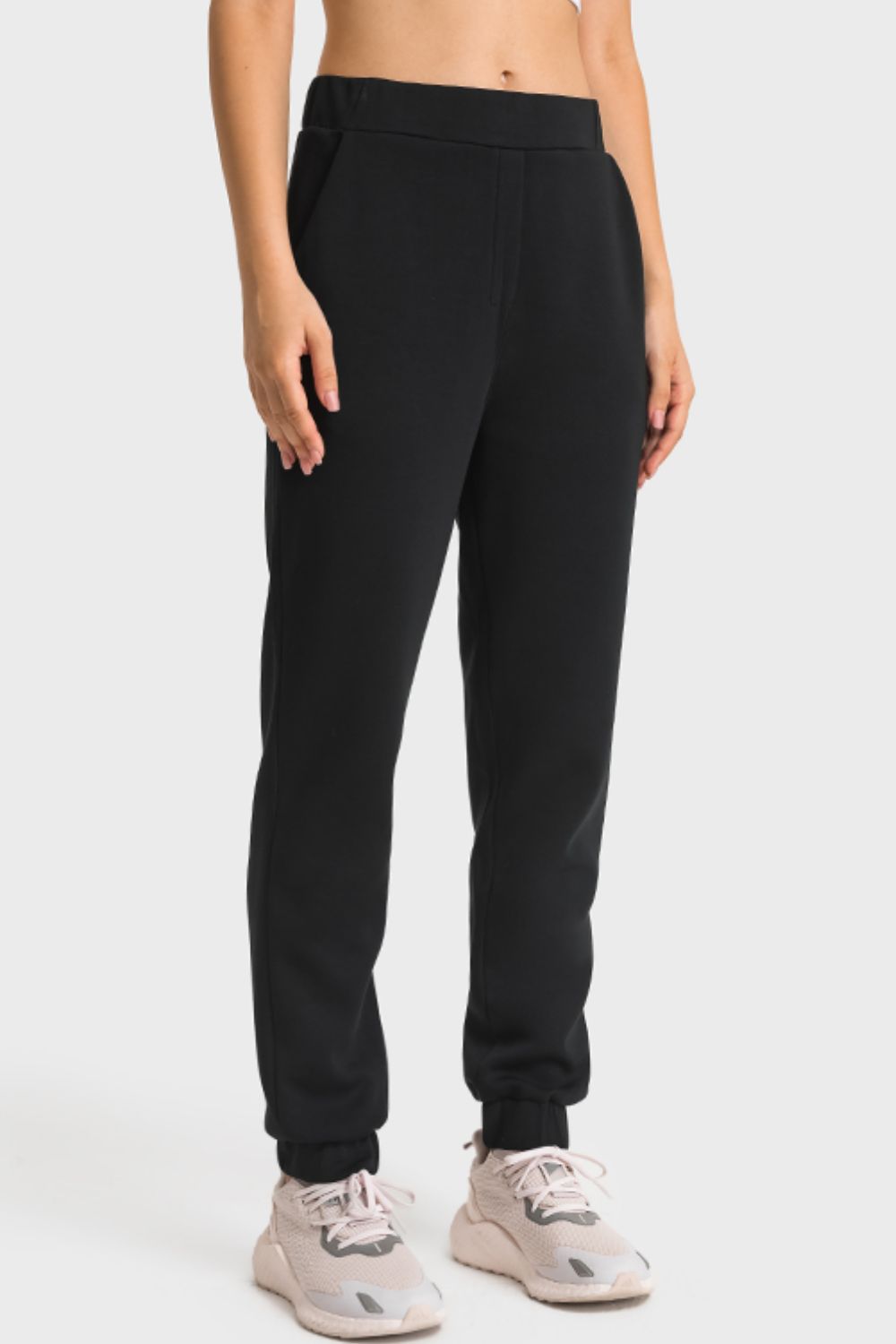 Pull-On Joggers with Side Pockets-Teresa&#39;s Fashionista LLC