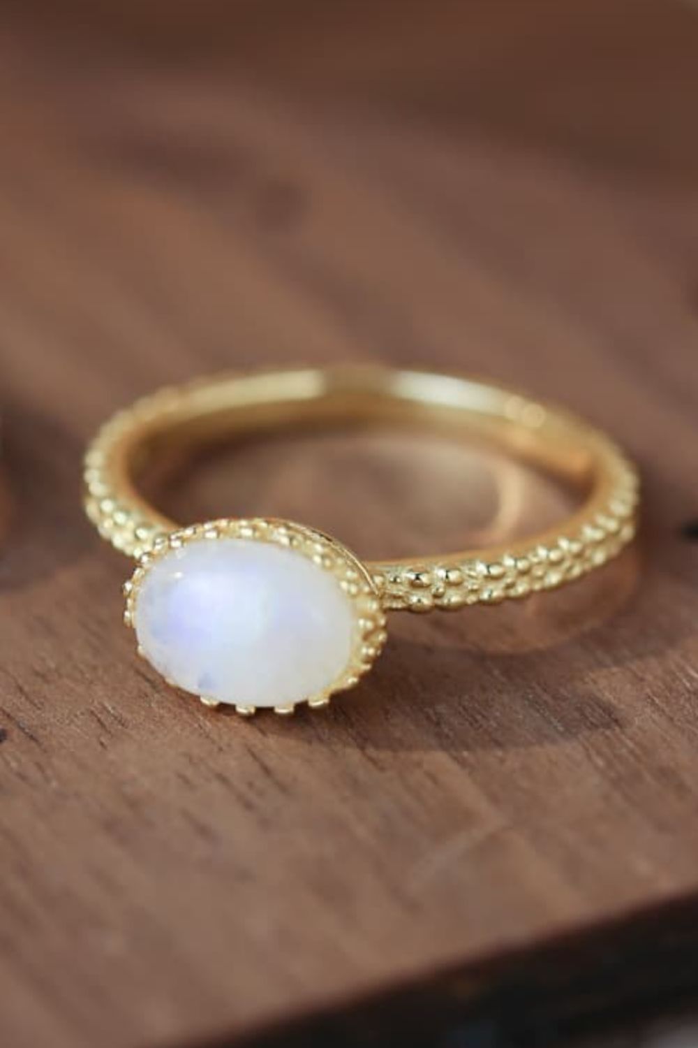 Moonstone 925 Sterling Silver Ring-Teresa&#39;s Fashionista LLC