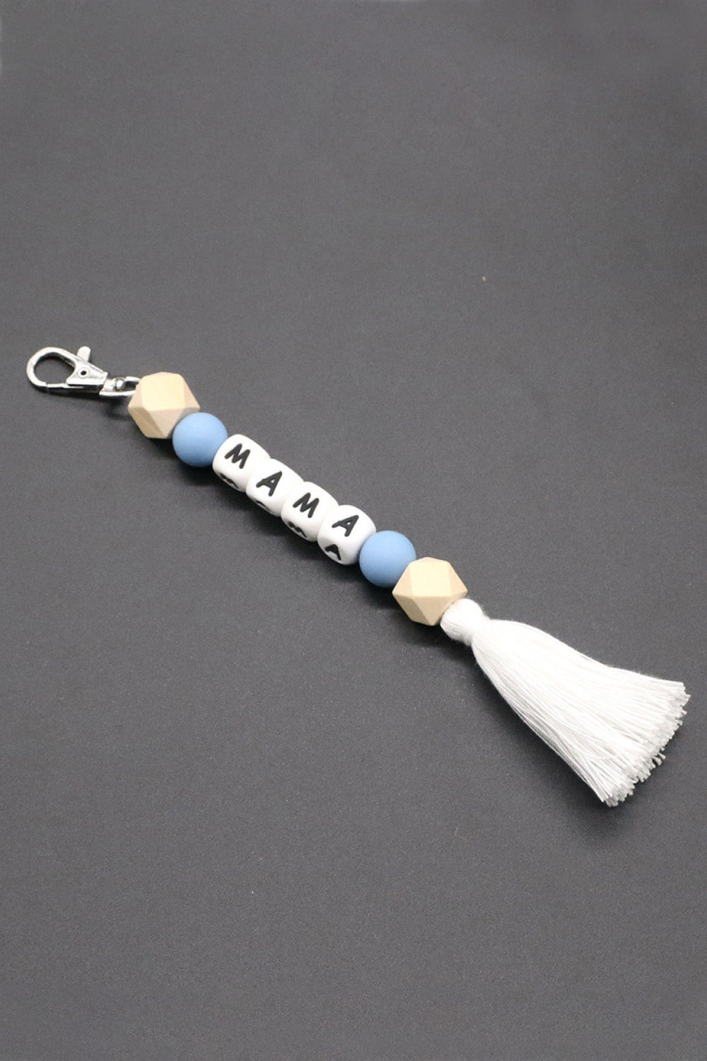 Assorted 2-Pack Mama Beaded Tassel Keychain-Teresa&#39;s Fashionista LLC