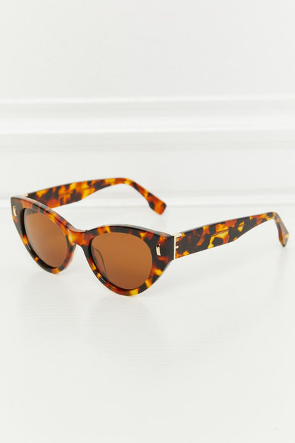 Tortoiseshell Acetate Frame Sunglasses-Teresa&#39;s Fashionista LLC