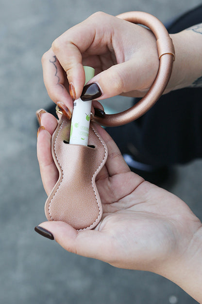 PU Wristlet Keychain with Card Holder-Teresa&#39;s Fashionista LLC