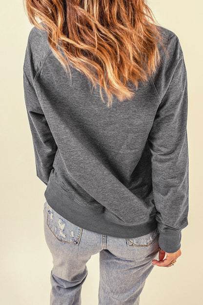 COWBOY Bull Graphic Sweatshirt-Teresa&#39;s Fashionista LLC