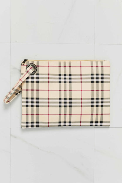 Carry Your Love Plaid Wristlet-Teresa&#39;s Fashionista LLC