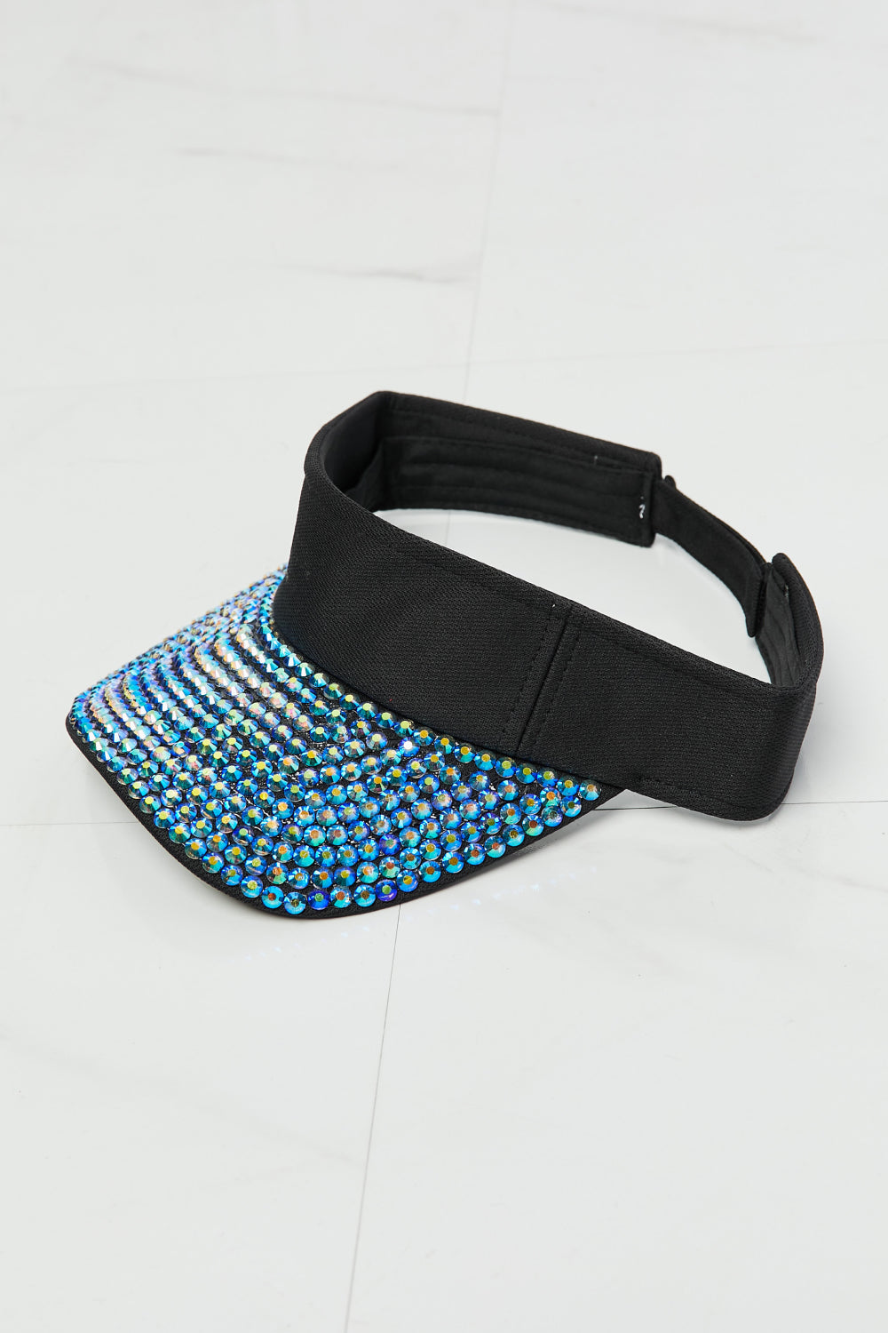 Fame Make It Sparkle Visor Hat-Teresa&#39;s Fashionista LLC