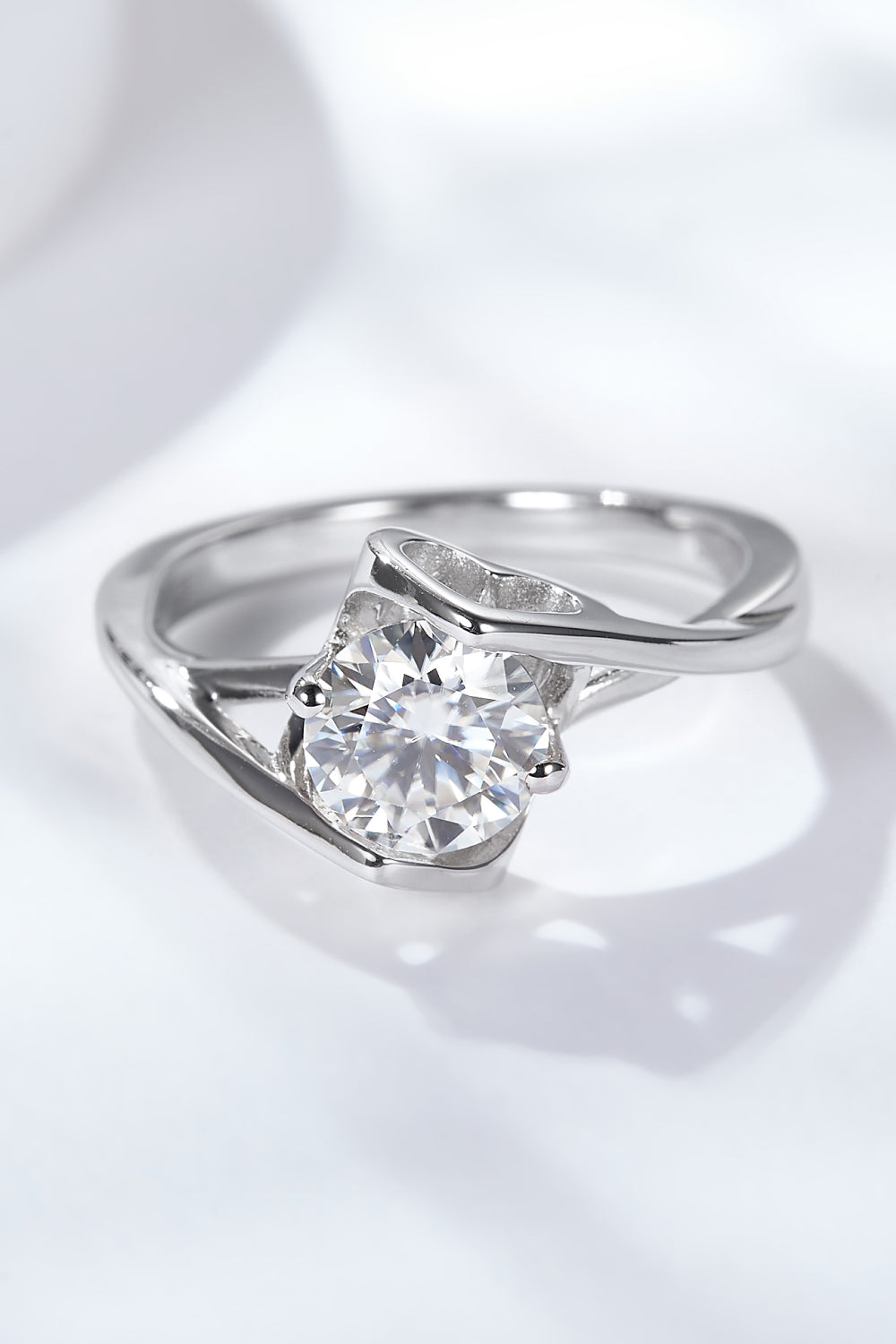 Get What You Need 1 Carat Moissanite Ring-Teresa&#39;s Fashionista LLC