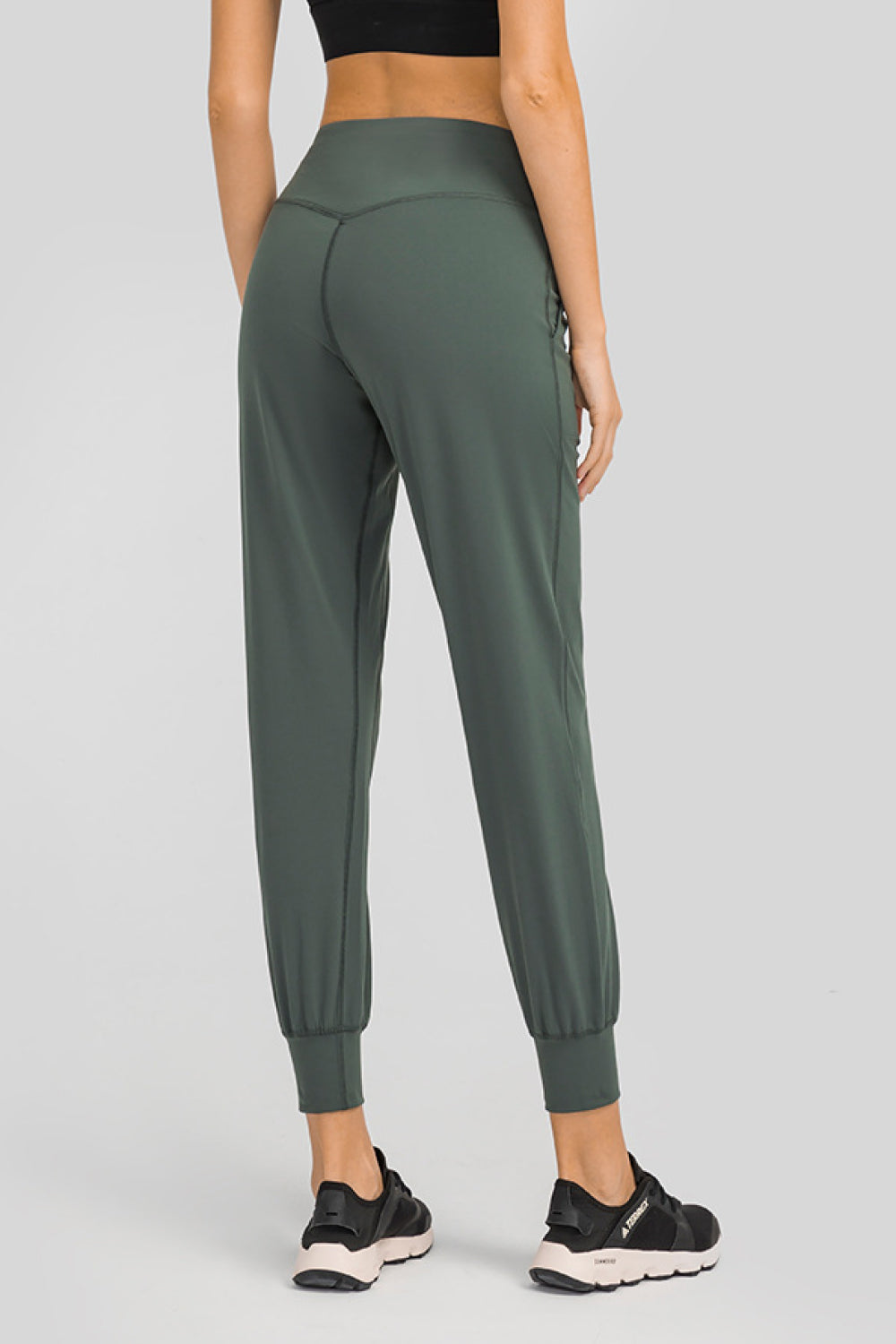 Wide Waistband Slant Pocket Pants-Teresa&#39;s Fashionista LLC