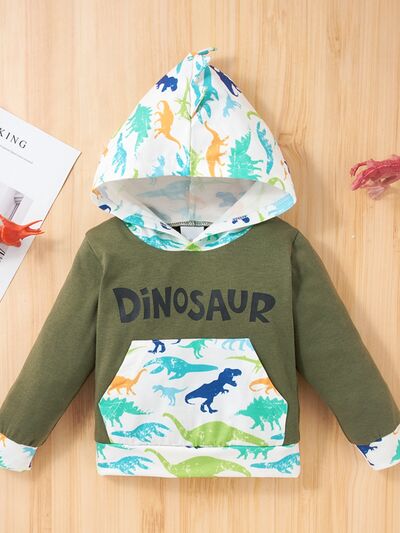 DINOSAUR Hoodie and Pants Set-Teresa&#39;s Fashionista LLC