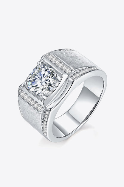 So Charmed 1 Carat Moissanite Ring-Teresa&#39;s Fashionista LLC