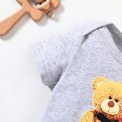 Baby Bear Graphic Short Sleeve Bodysuit-Teresa&#39;s Fashionista LLC