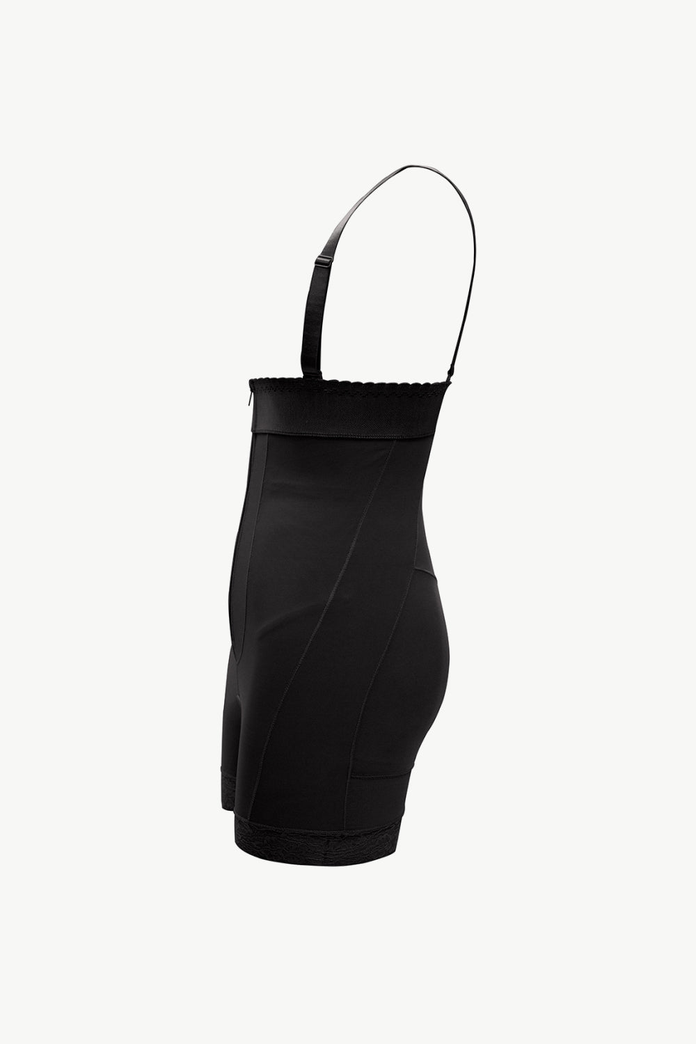 Full Size Zip Up Under-Bust Shaping Bodysuit-Teresa&#39;s Fashionista LLC