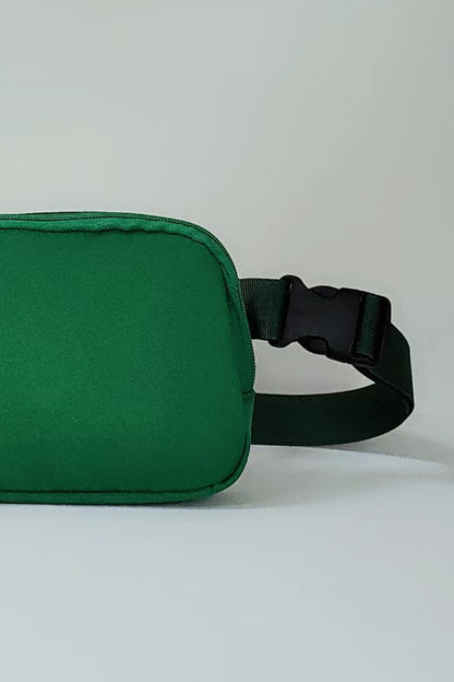 Buckle Zip Closure Fanny Pack-Teresa&#39;s Fashionista LLC