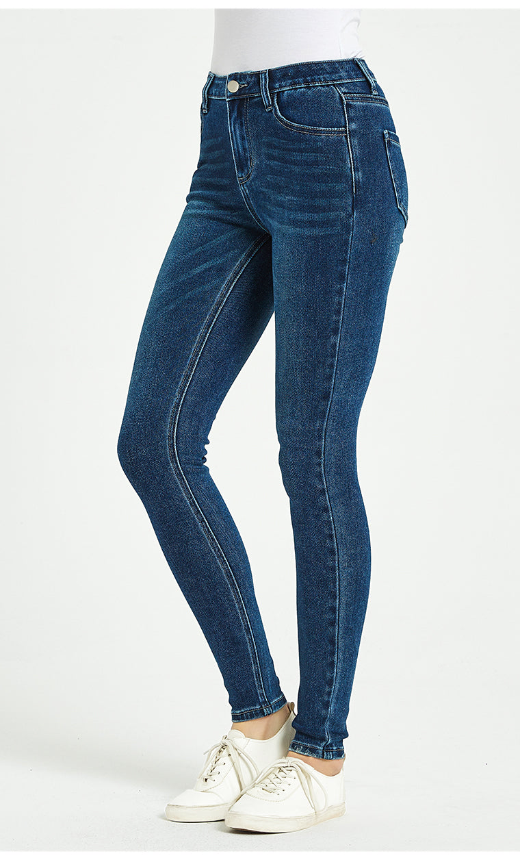 Full Size Mid-Rise Waist Skinny Jeans-Teresa&#39;s Fashionista LLC