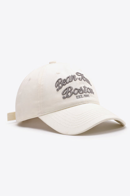 Embroidered Graphic Adjustable Baseball Cap-Teresa&#39;s Fashionista LLC