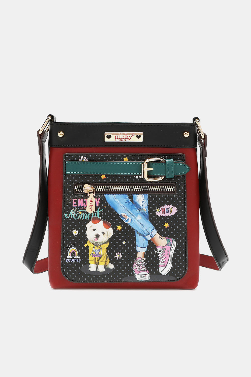 Nicole Lee USA Nikky Crossbody Bag-Teresa&#39;s Fashionista LLC