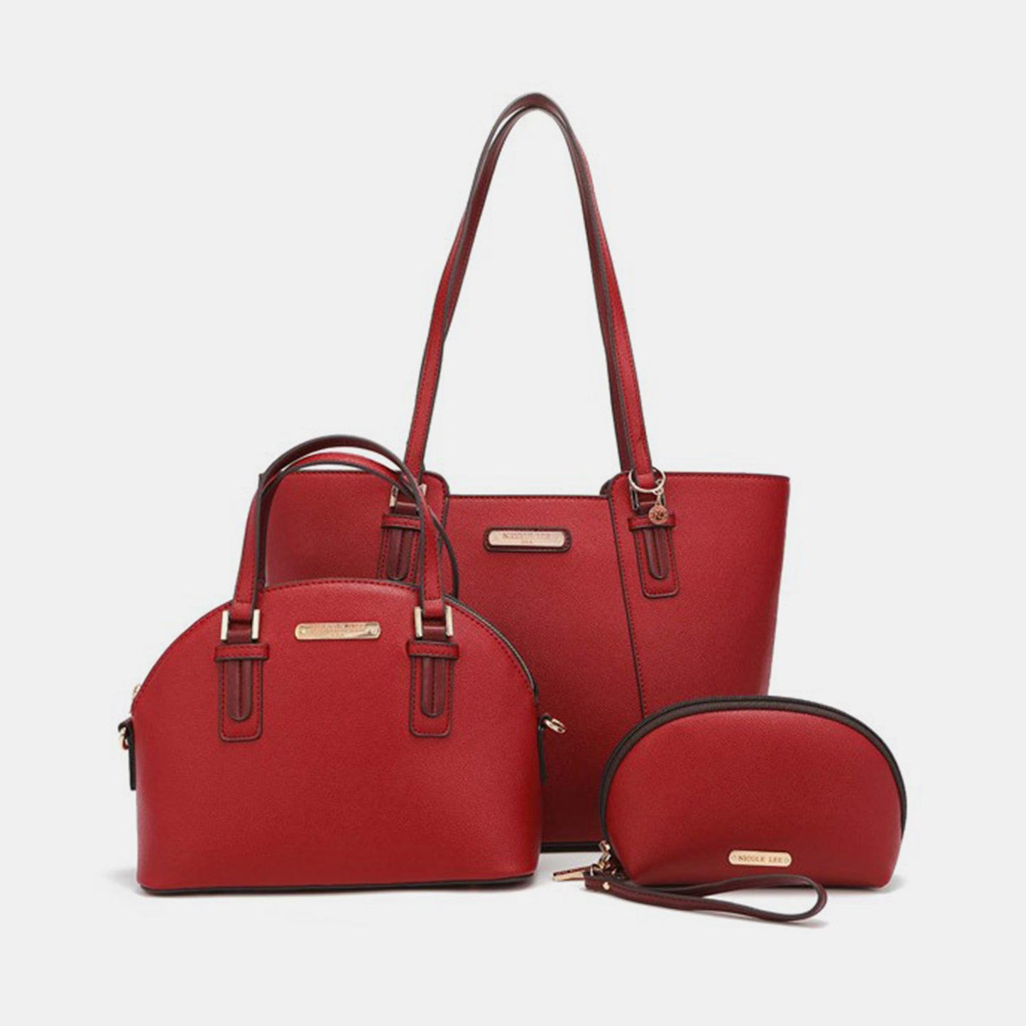 Nicole Lee USA 3-Piece Handbag Set-Teresa&#39;s Fashionista LLC