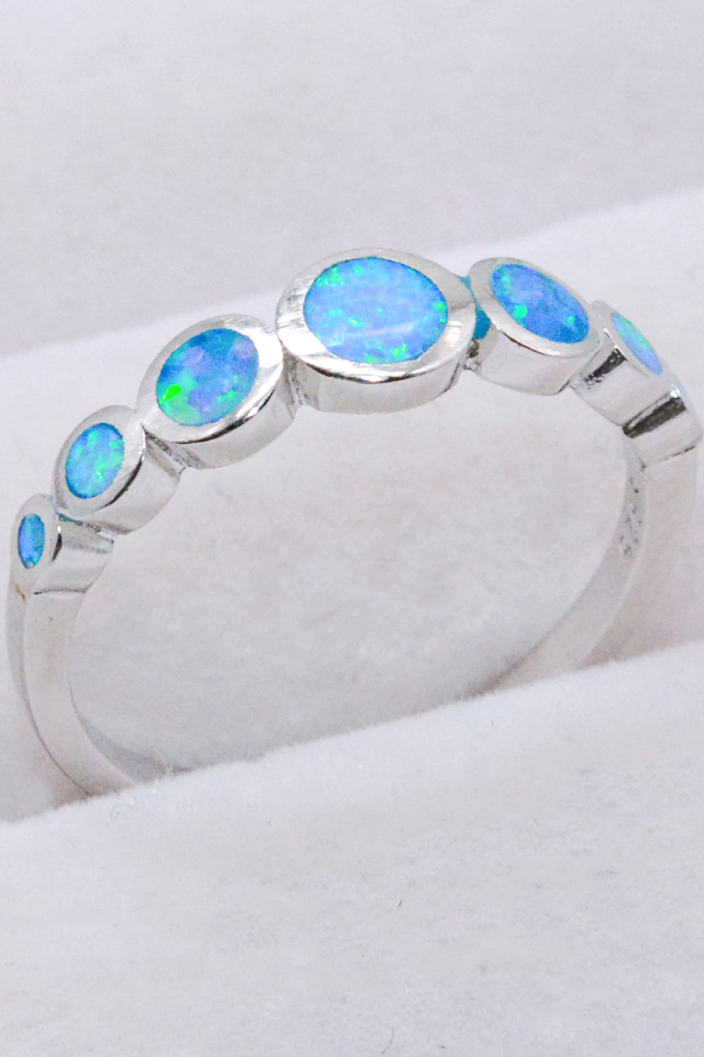 925 Sterling Silver Multi-Opal Ring-Teresa&#39;s Fashionista LLC