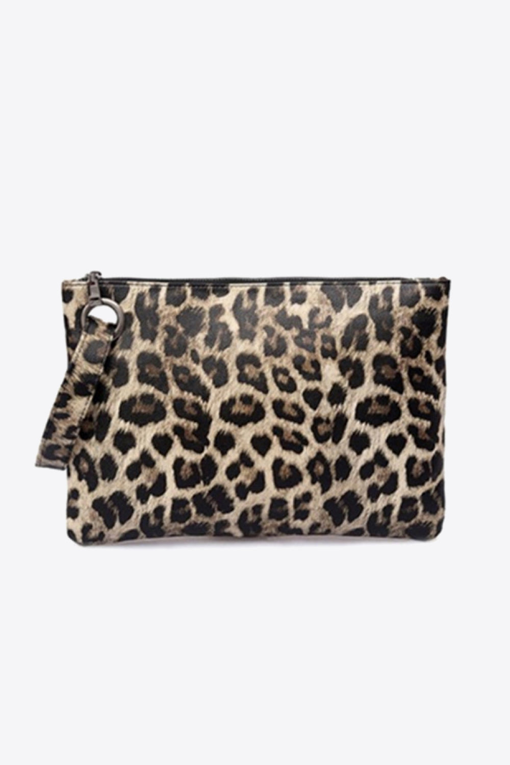 Leopard PU Leather Clutch-Teresa&#39;s Fashionista LLC