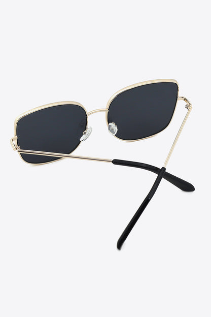 Metal Frame Wayfarer Sunglasses-Teresa&#39;s Fashionista LLC