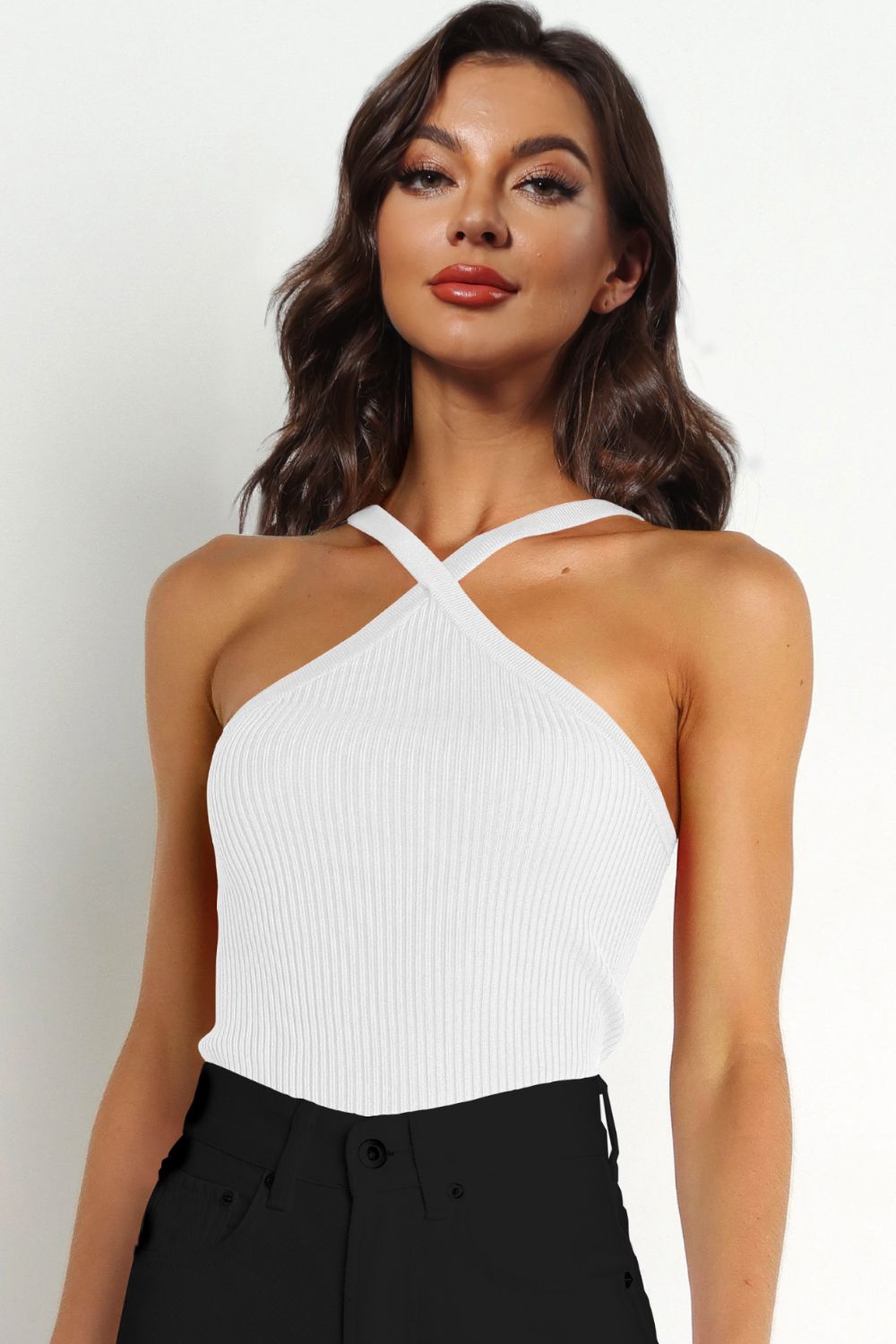 Ribbed Cami Top-Teresa&#39;s Fashionista LLC