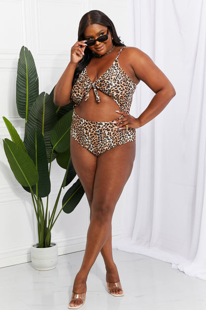 Marina West Swim Lost At Sea Cutout One-Piece Swimsuit-Teresa&#39;s Fashionista LLC