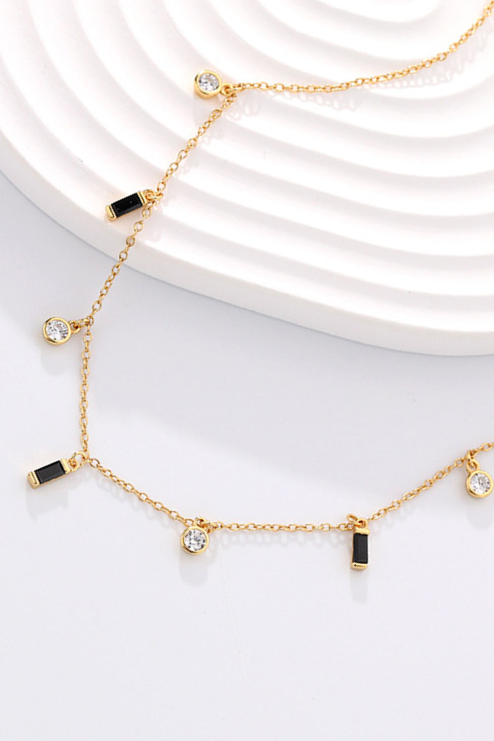 18K Gold Plated Multi-Charm Chain Necklace-Teresa&#39;s Fashionista LLC