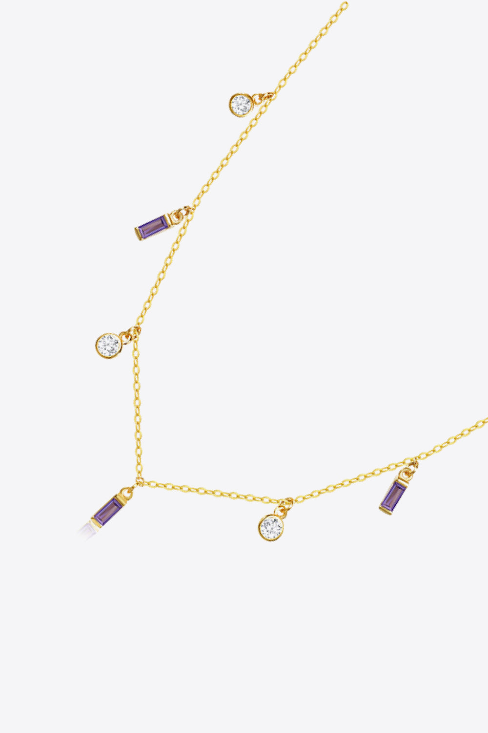 18K Gold Plated Multi-Charm Chain Necklace-Teresa&#39;s Fashionista LLC