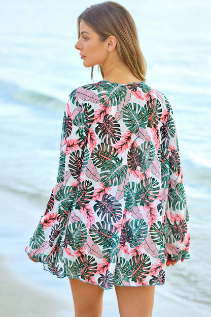 Printed Three-Piece Swimsuit-Teresa&#39;s Fashionista LLC