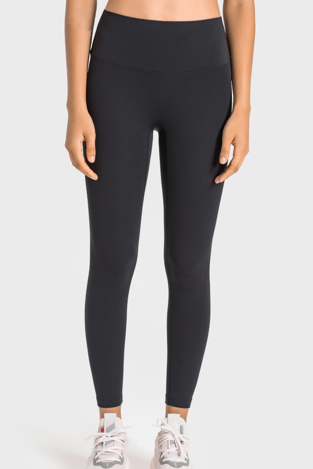 High-Rise Wide Waistband Yoga Leggings-Teresa&#39;s Fashionista LLC