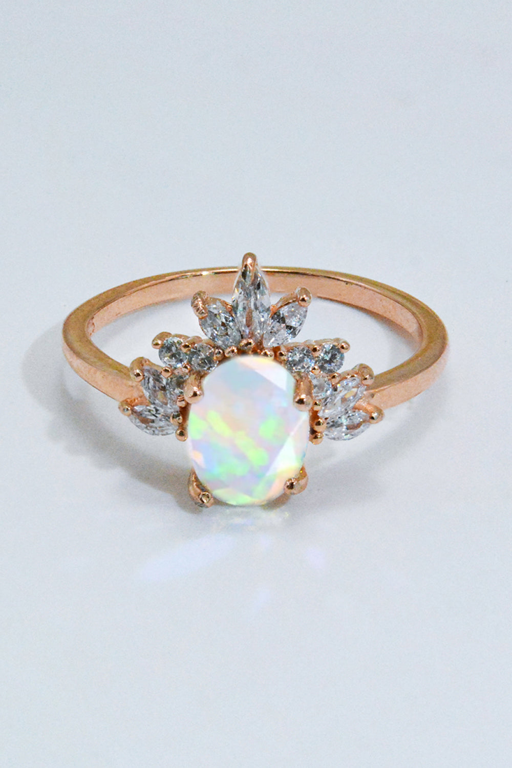 Best Of Me 925 Sterling Silver Opal Ring-Teresa&#39;s Fashionista LLC