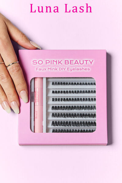 SO PINK BEAUTY Faux Mink Eyelashes Cluster Multipack-Teresa&#39;s Fashionista LLC