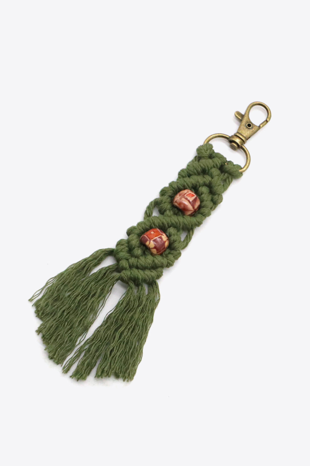 Assorted 4-Pack Handmade Macrame Fringe Keychain-Teresa&#39;s Fashionista LLC