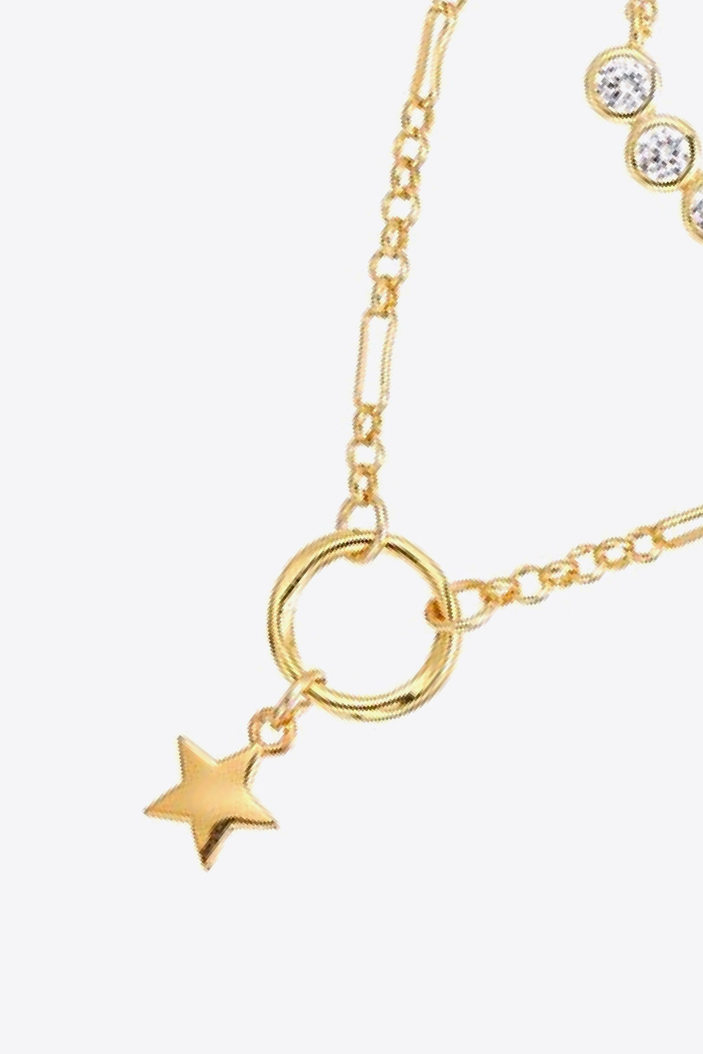 Zircon Star Pendant Necklace-Teresa&#39;s Fashionista LLC