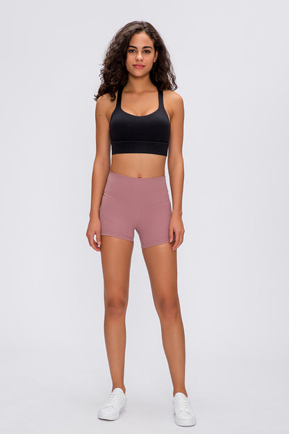 Stitch Active Shorts-Teresa&#39;s Fashionista LLC