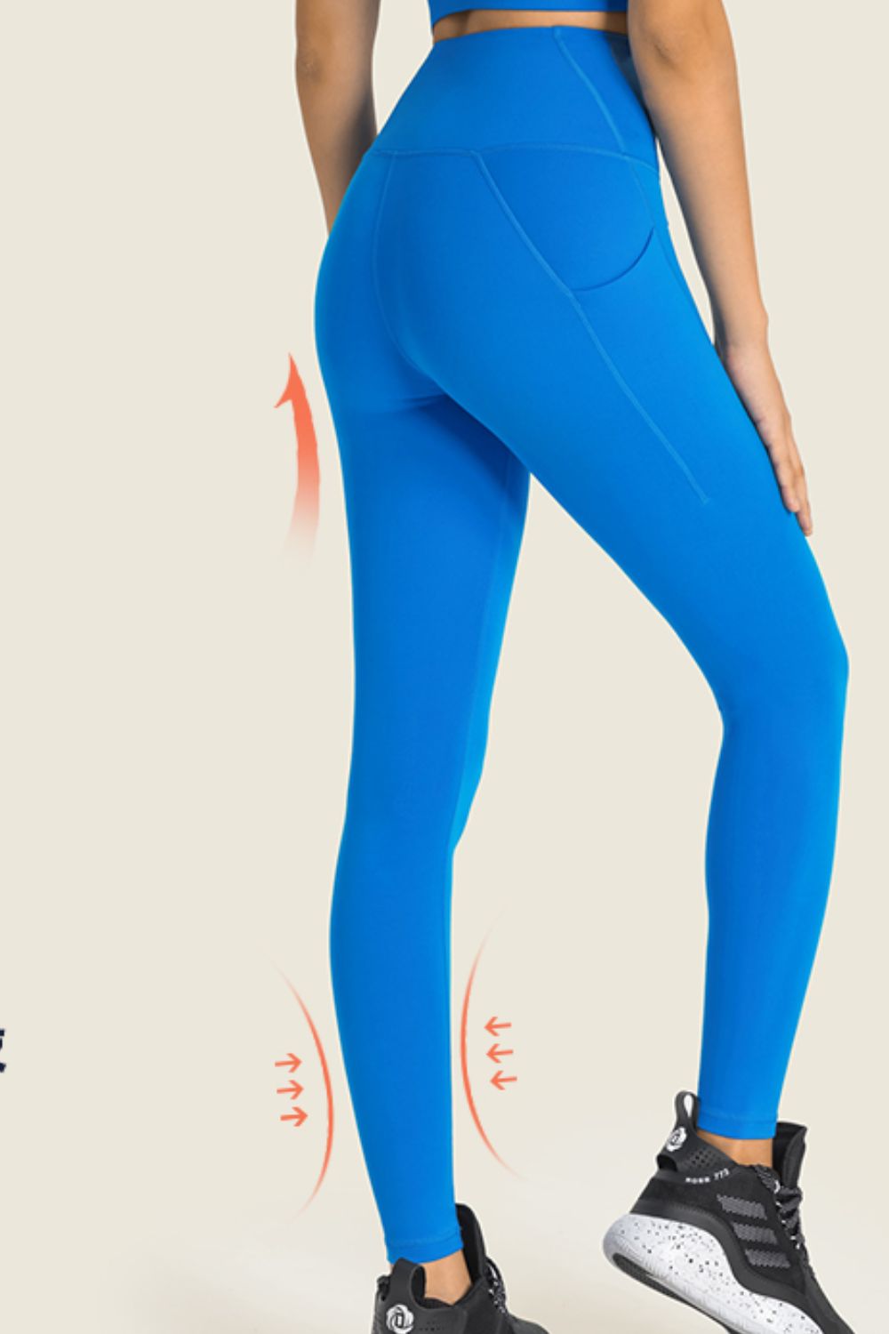 High-Rise Wide Waistband Pocket Yoga Leggings-Teresa&#39;s Fashionista LLC