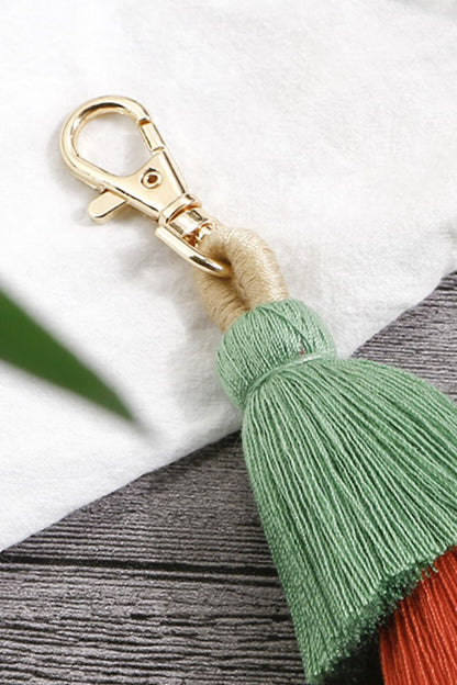 Layered Tassel Keychain-Teresa&#39;s Fashionista LLC