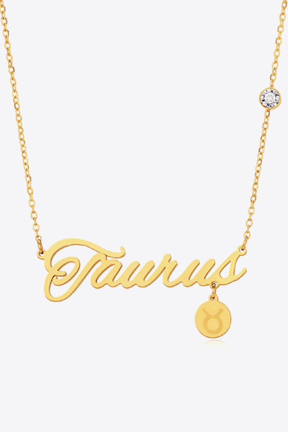 Constellation Pendant Zircon Necklace-Teresa&#39;s Fashionista LLC