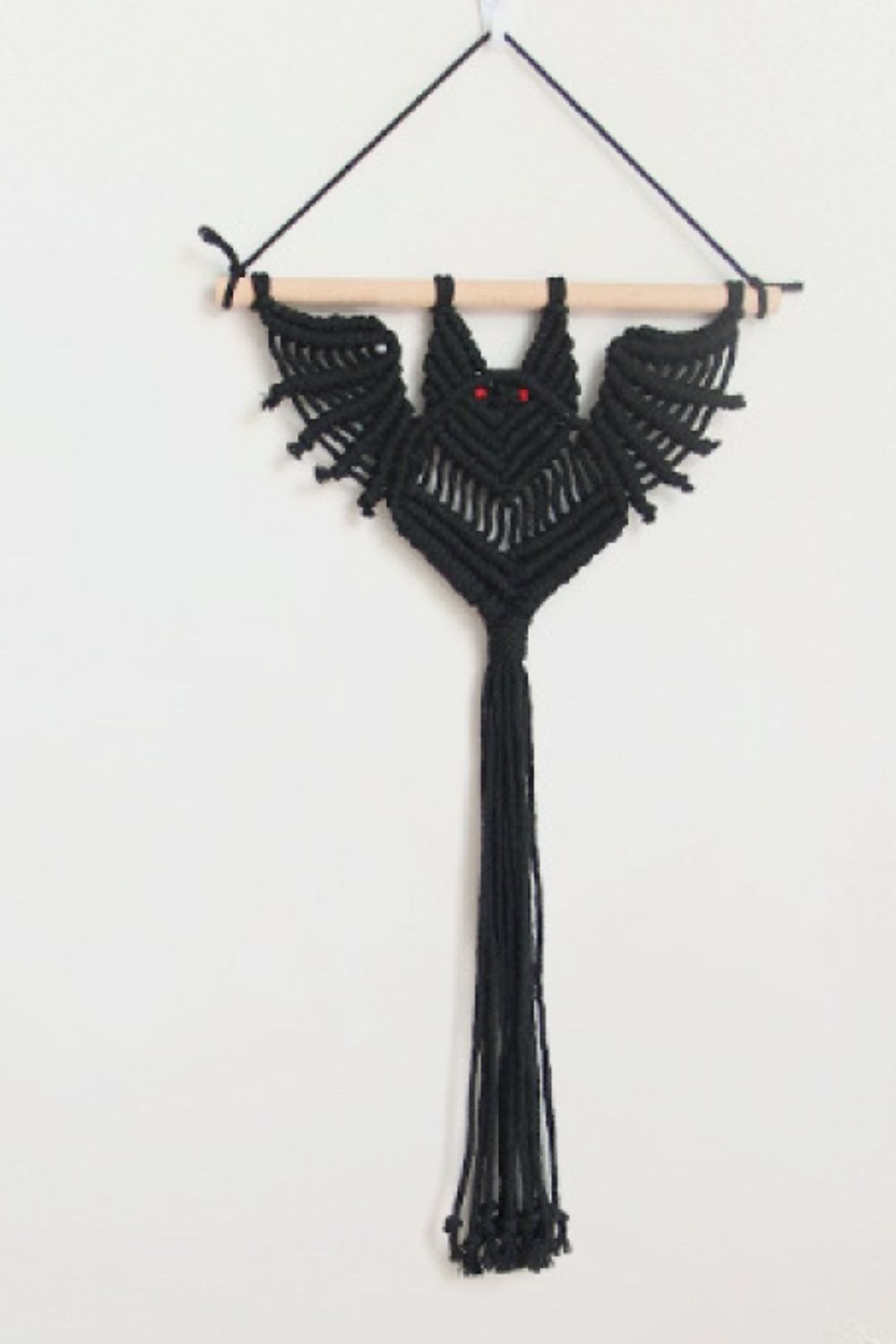 19.7" Bat Macrame Wall Plant Hanger-Teresa&#39;s Fashionista LLC