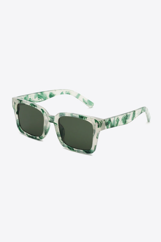 UV400 Polycarbonate Square Sunglasses-Teresa&#39;s Fashionista LLC