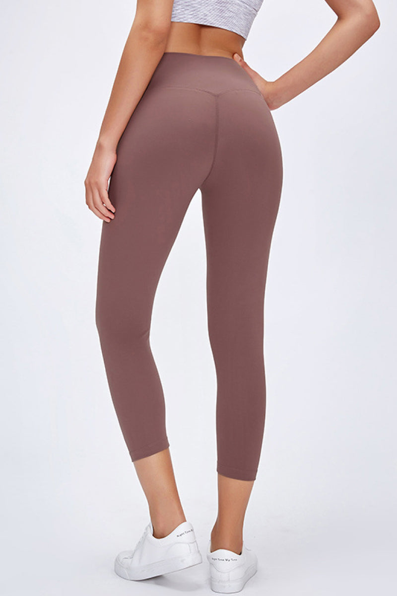 Slim Hip Cropped Leggings-Teresa&#39;s Fashionista LLC