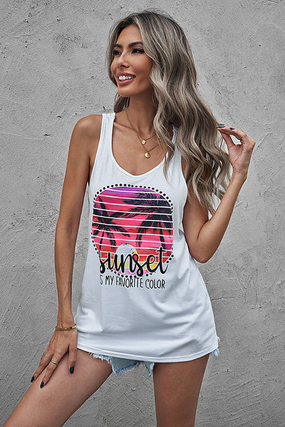 Sunset Is My Favorite Color Tank-Teresa&#39;s Fashionista LLC