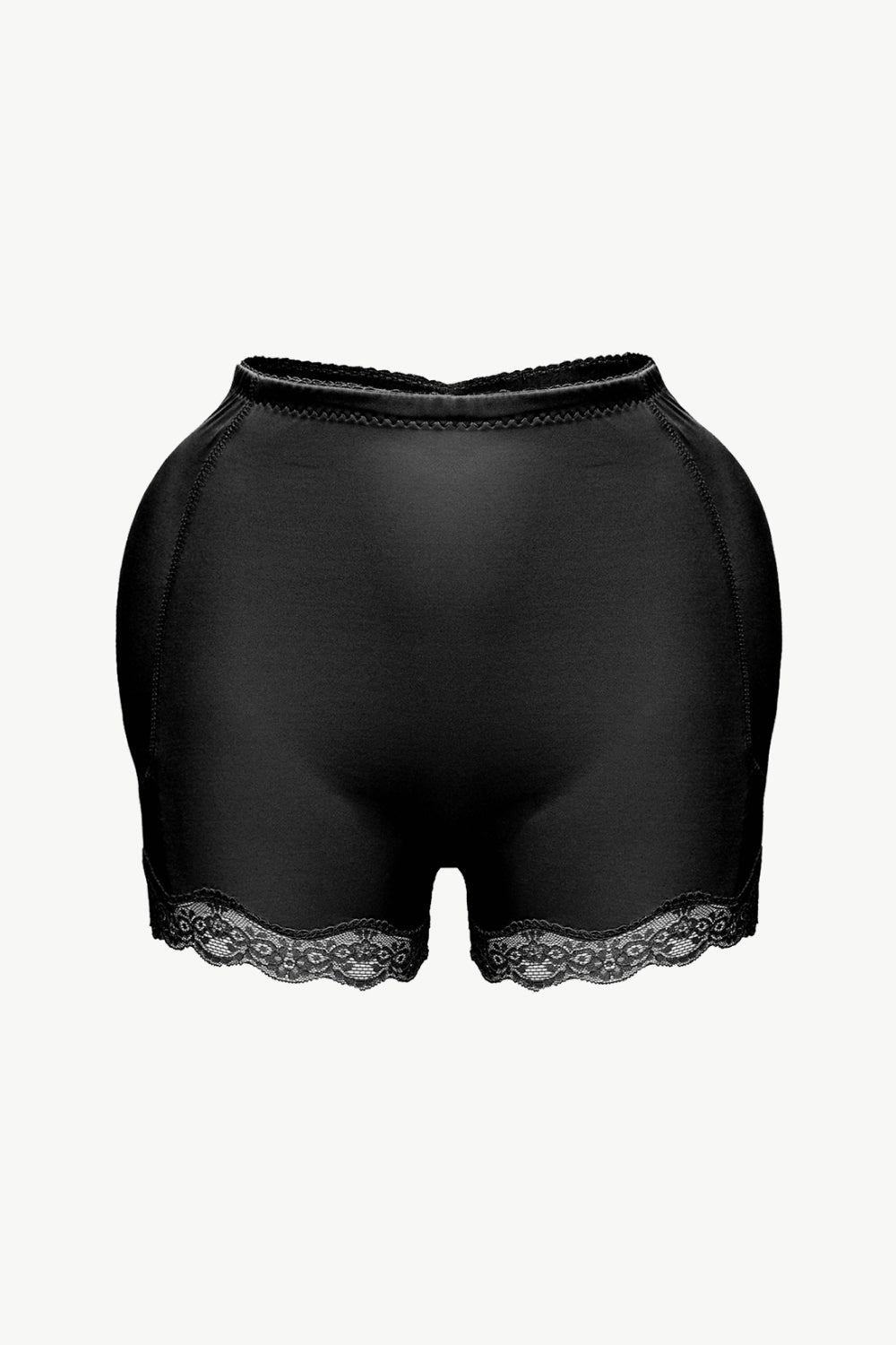 Full Size Lace Trim Shaping Shorts-Teresa&#39;s Fashionista LLC