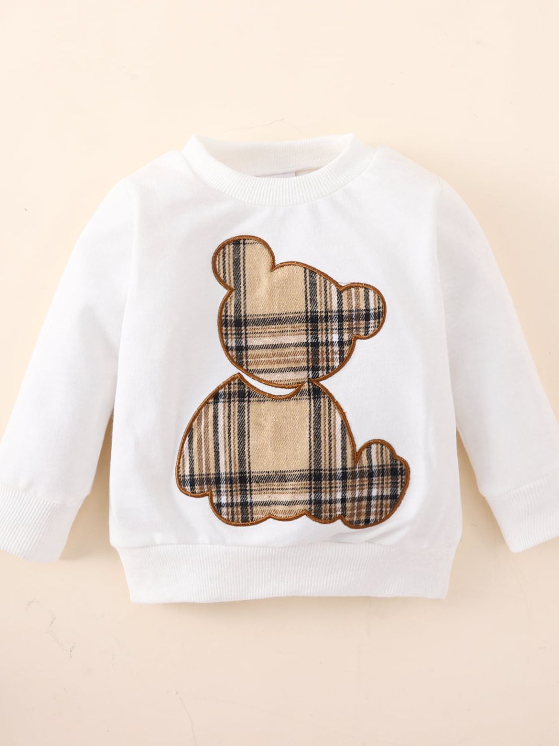 Baby Bear Graphic Sweatshirt and Joggers Set-Teresa&#39;s Fashionista LLC